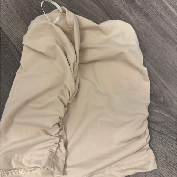 SHEIN Cream High-Low Skirt - Picture 4 of 6